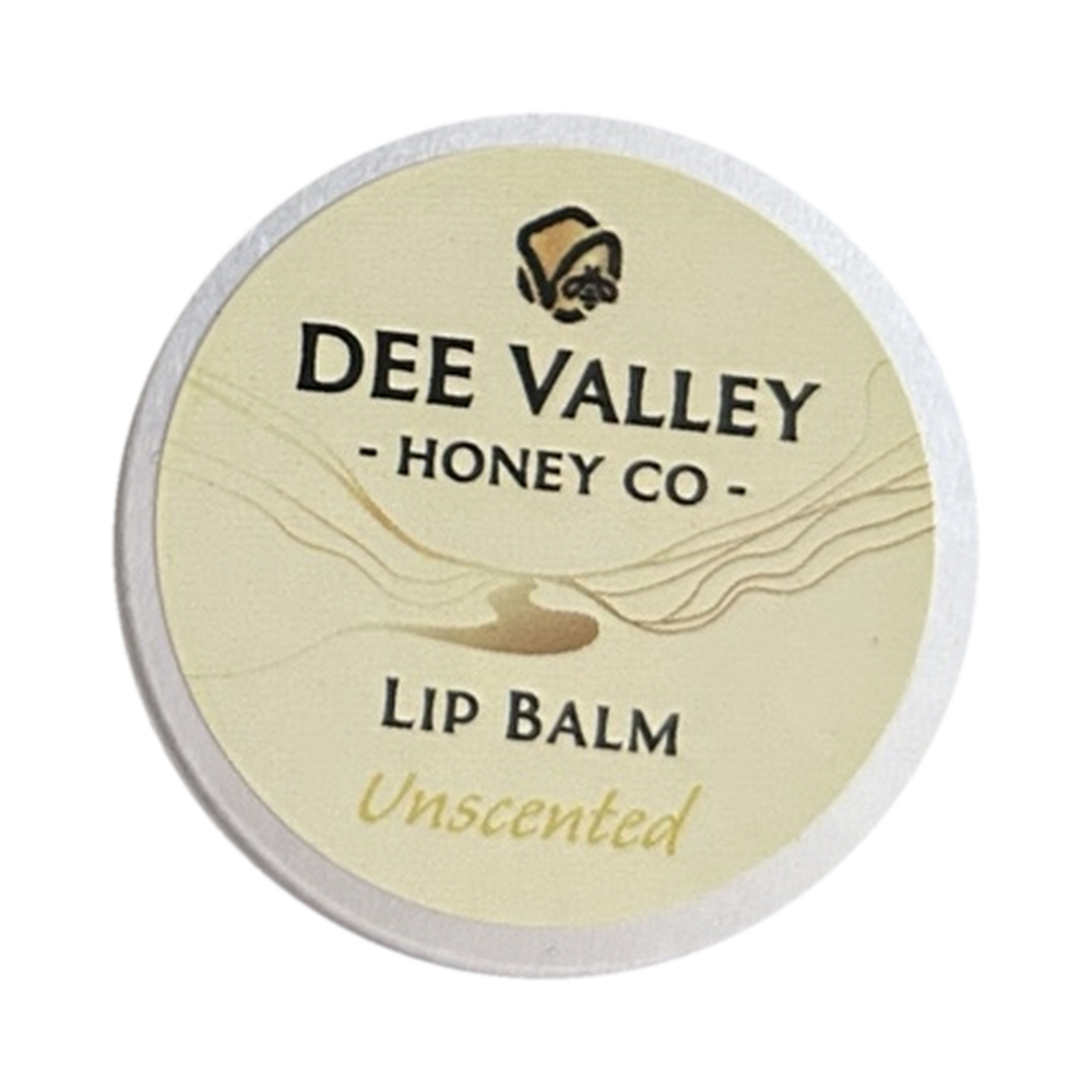 Dee Valley Honey Co Unscented lip balm