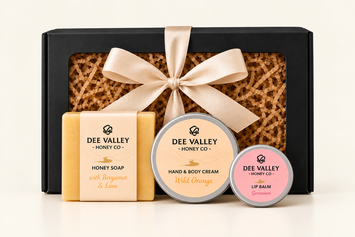 Little Treat gift box with soap, hand and body cream and lip balm