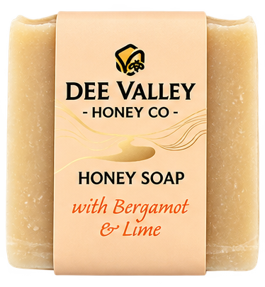 Dee Valley Honey Co Bergamot & Lime honey soap 85g