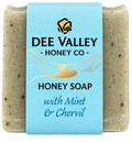 Dee Valley Honey Co Mint & Chervil honey soap 85g