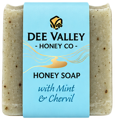 Dee Valley Honey Co Mint & Chervil honey soap 85g